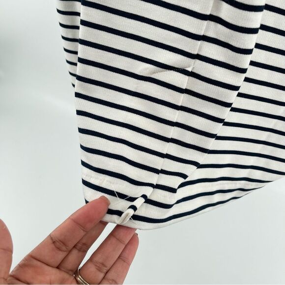 NWT Banana Republic Factory Black and White Striped Dress - Picture 12 of 16
